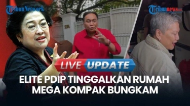 VIDEO Kala Elite PDIP Kembali Kumpul di Rumah Megawati: Ada Rano Karno, Ganjar hingga Bambang Pacul