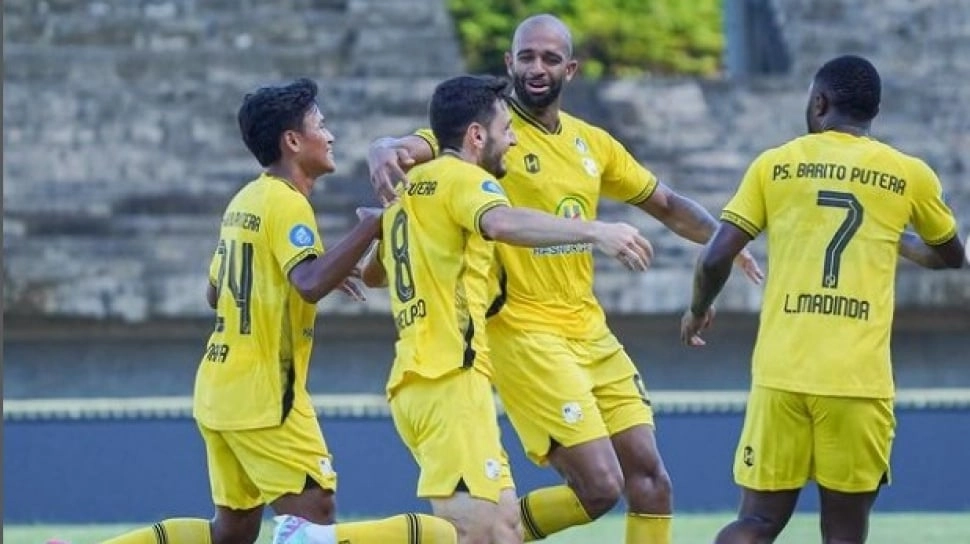 Update Klasemen BRI Liga 1 usai Barito Putera Kalahkan Bali United, Jauhi Zona Degradasi
