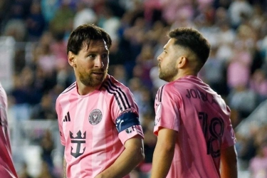 Hasil Inter Miami Vs Sporting Kansas City 3-1: Gol Messi dan Suarez, The Herons ke 16 Besar