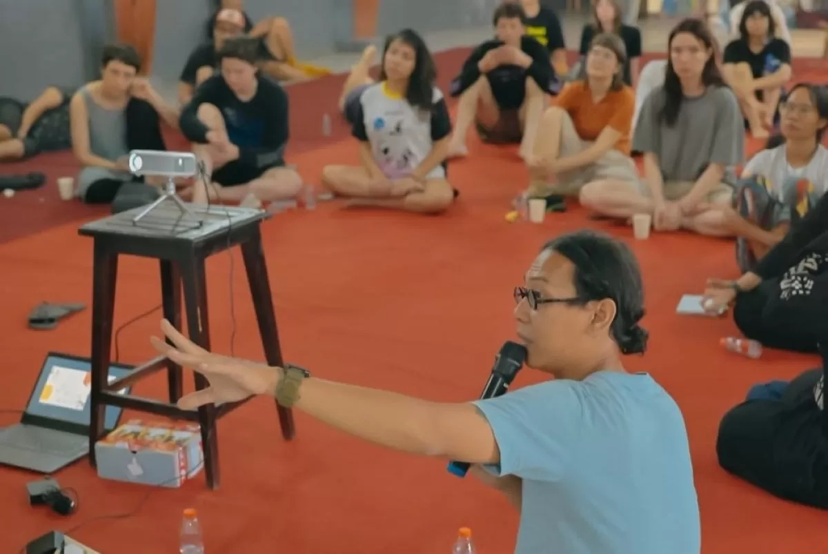 Nongkrong Bareng Lumbung Practice, Kunjungan Gudskul Studi Kolektif dan Lumbung Practice ke Tudgam dan Kuningan Biennale