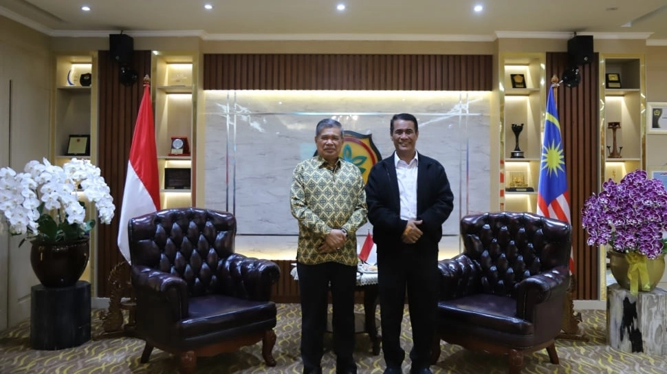 Bertemu Mentan Amran, Mentan Malaysia Lihat Langsung Pemanfaatan Teknologi Pertanian di Indonesia