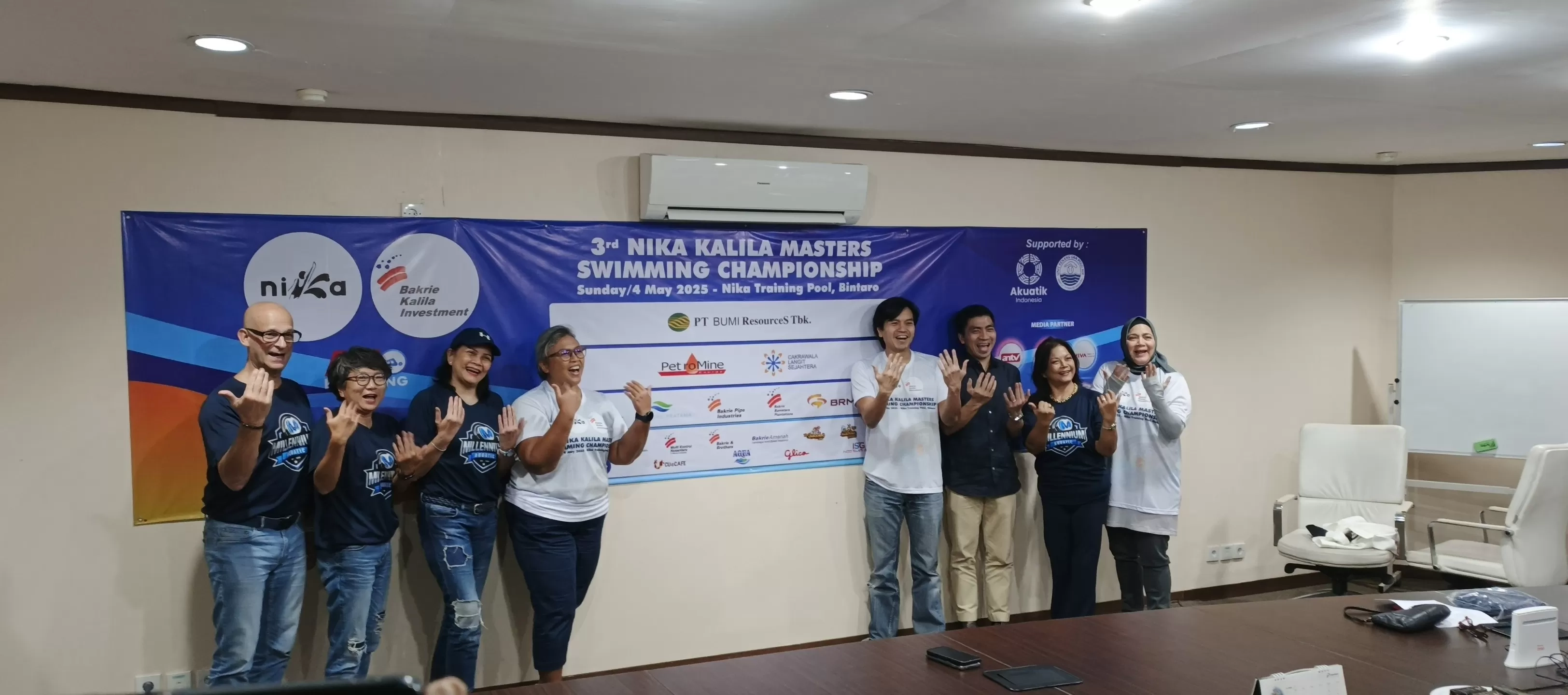3rd Nika Kalila Masters Swimming Championship 2025 Siap Digelar, Ajang Pemanasan Menuju Kejuaraan Dunia Renang Master