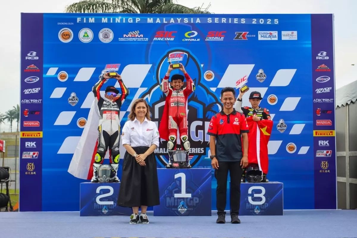 Pembalap Muda Jogjakarta Alvin Keanu Budiman Toreh Prestasi Gemilang di Malaysia