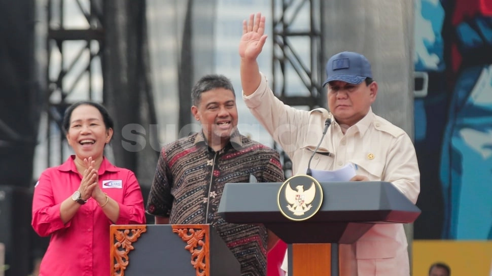Janji Prabowo di Depan Buruh Mau Hapus Outsourcing: Secepat-cepatnya
