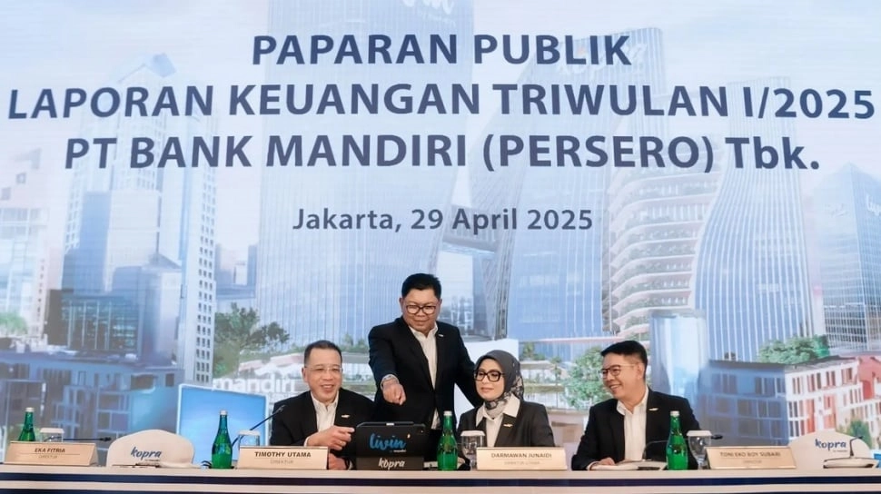 Pertumbuhan Bank Mandiri Sehat dan Berkelanjutan Dalam Mengawali 2025