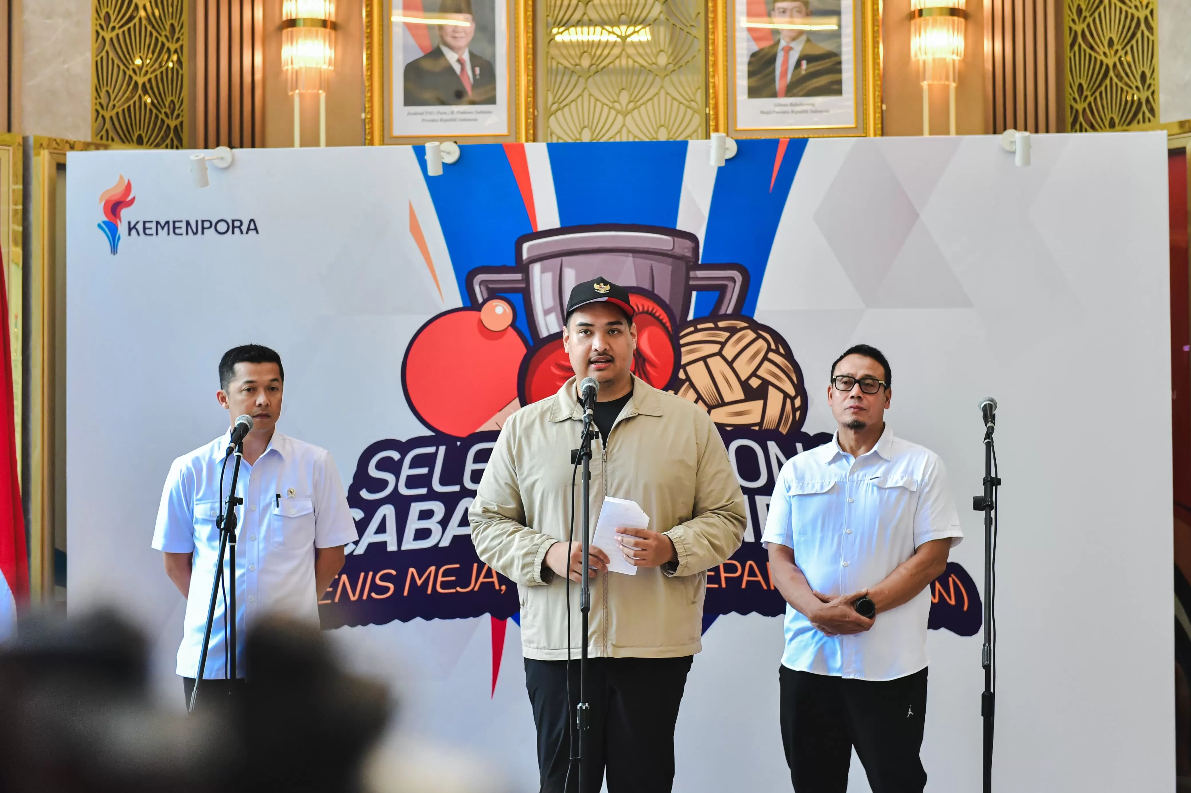 Federasi Cabornya Bermasalah, Kemenpora Gelar Seleknas Tenis Meja, Sepak Takraw dan Tinju Menuju SEA Games Thailand 2025