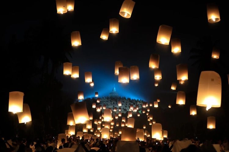 Waisak 2025 di Candi Borobudur, Tempat Parkir Dipusatkan ke Kampung Seni