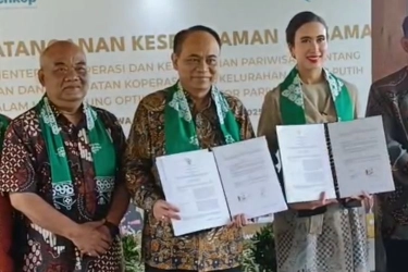 Kemenpar dan Kemenkop Kerja Sama Majukan Pariwisata Melalu Koperasi Merah Putih
