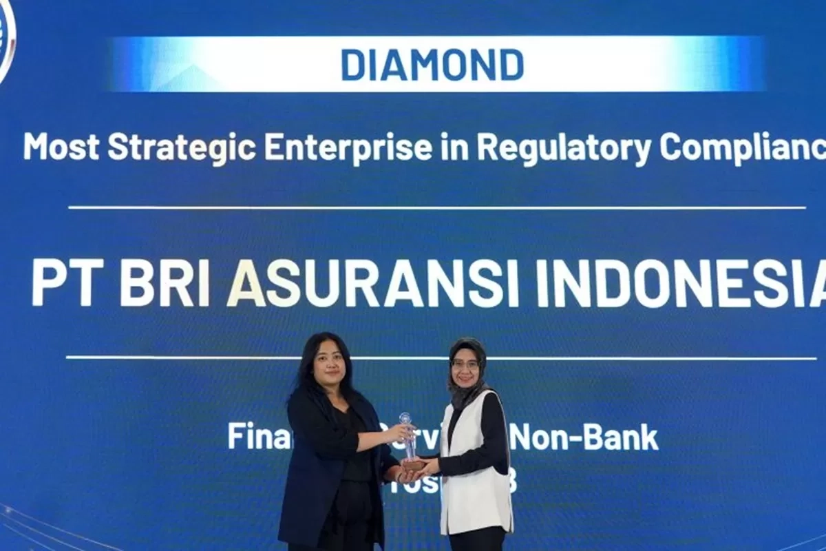 BRI Insurance Raih Penghargaan Kepatuhan Hukum dan Tata Kelola
