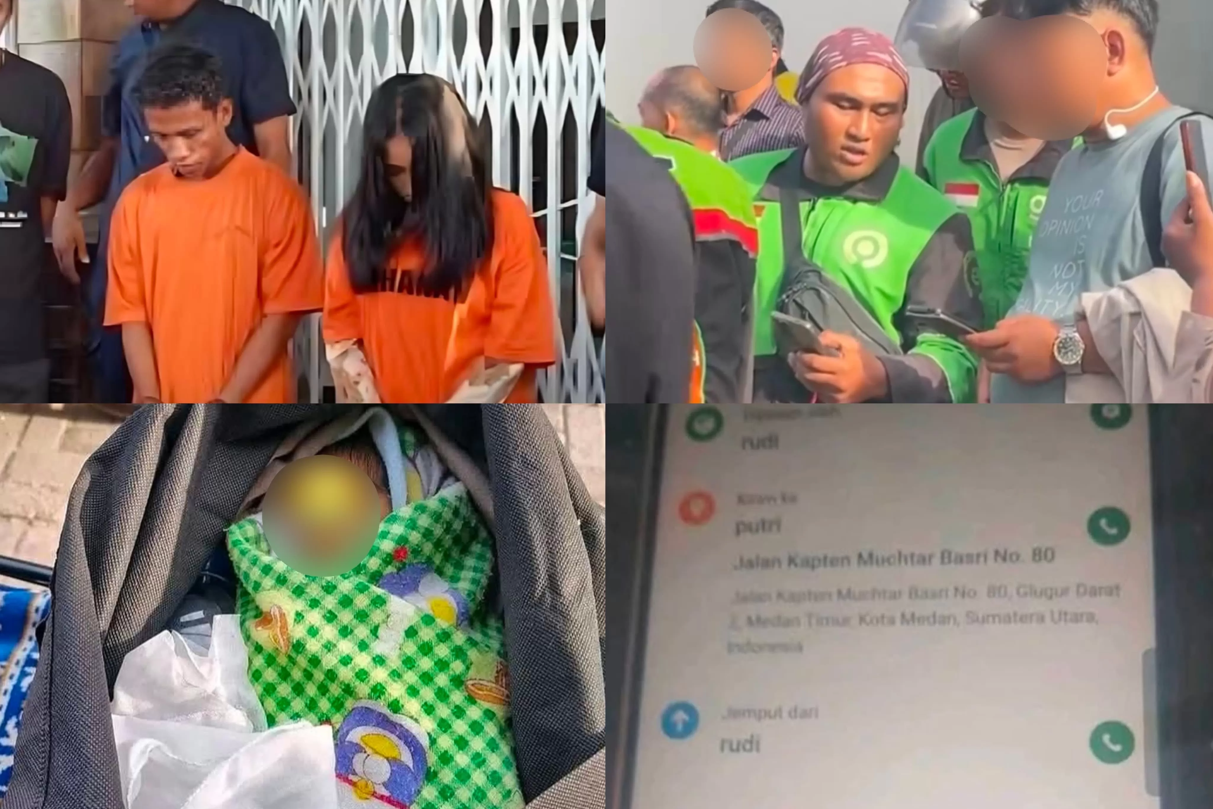 Viral! Hasil dari Hubungan Sedarah, Kakak Beradik di Medan Kirim Paket Berisi Jasad Bayi Melalui Aplikasi Ojek Online