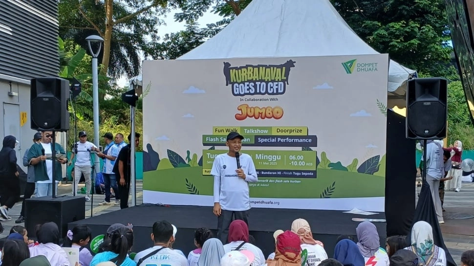 Dompet Dhuafa Gelar ''Kurbanaval Goes to CFD'' untuk Sosialisasi Program Tebar Hewan Kurban 2025