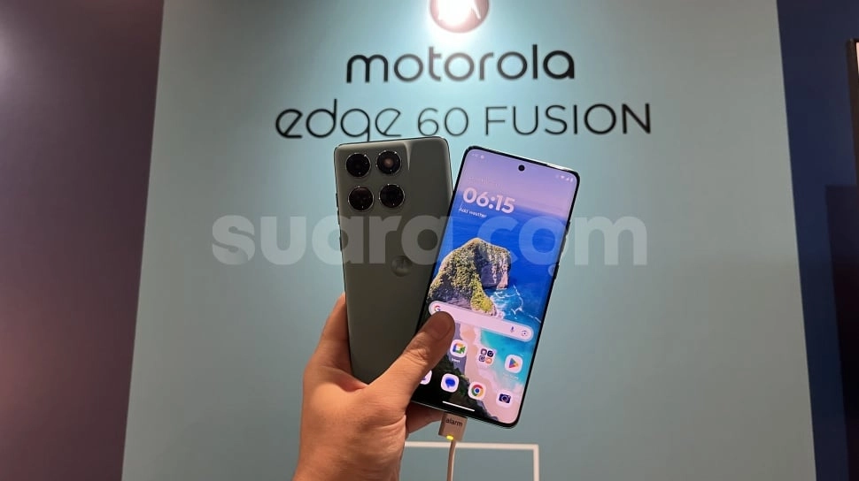 Motorola Edge 60 Fusion Resmi ke RI: HP Rp 5 Jutaan Sertifikasi Militer, Kaya Fitur AI