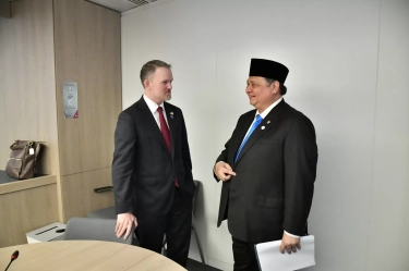 Menko Airlangga Tegaskan Kesiapan Indonesia untuk Perkuat Perdagangan dengan AS saat Bertemu USTR