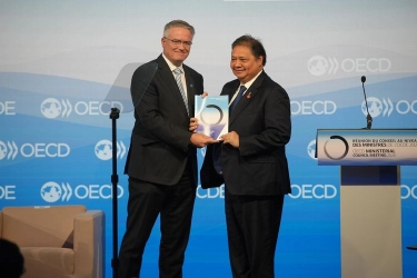 Menko Airlangga Sampaikan Initial Memorandum, Momentum Bersejarah bagi Aksesi Indonesia ke OECD