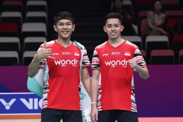 Fajar Alfian Suka Karpet Biru Istora di Indonesia Open 2025 Karena Jiwa Bobotoh