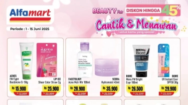 44 Promo Skincare Alfamart Hari Ini, Body Lotion Ukuran Jumbo Cuma Rp7 Ribuan