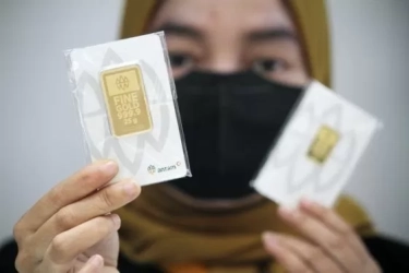 Harga Emas Antam Hari Ini Naik Rp 14.000 jadi Rp 1.938.000 Per Gram
