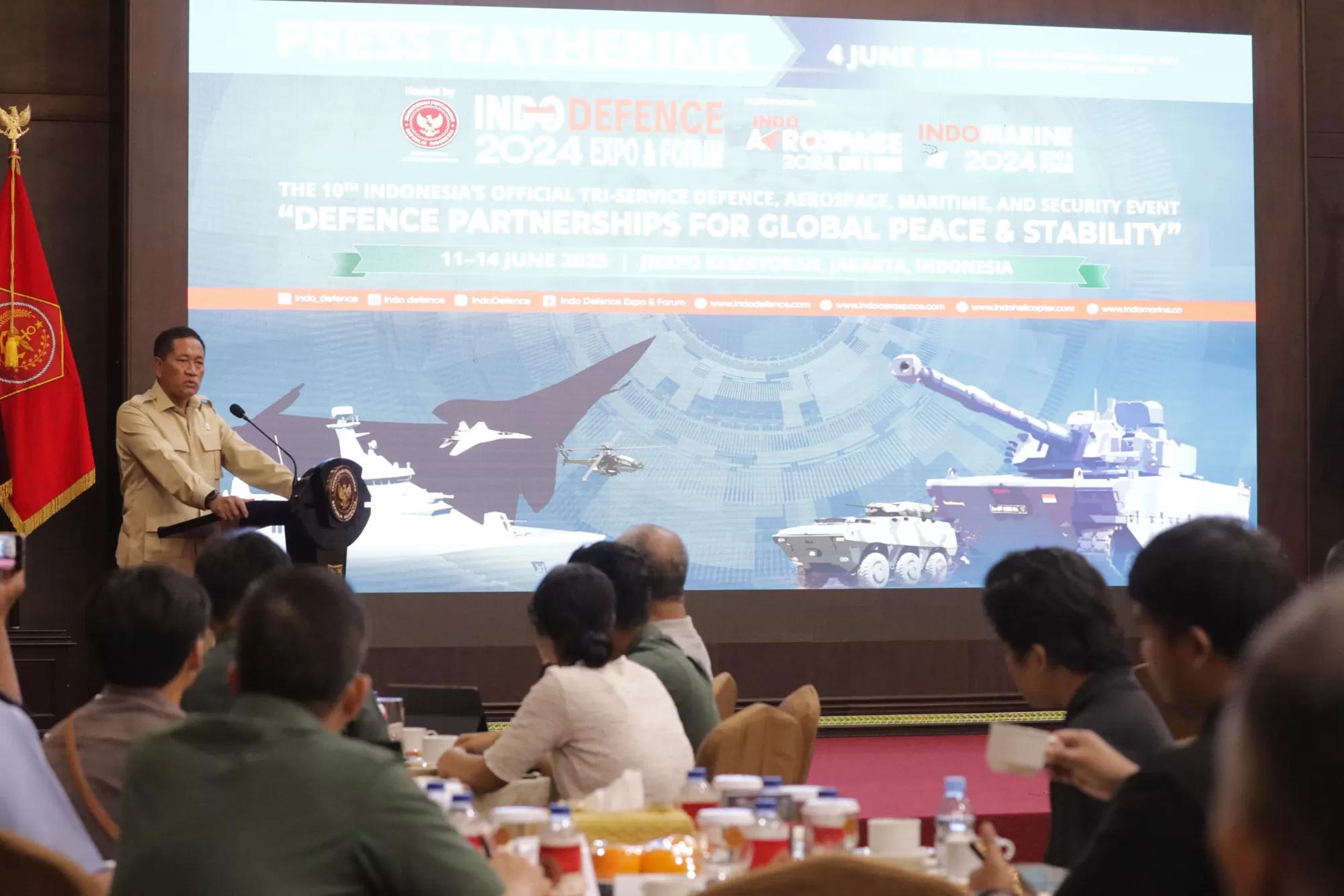 Kementerian Pertahanan Gelar Indo Defence 2024 di Jakarta pertengahan Bulan Ini, Presiden Prabowo Subianto Dipastikan Hadir