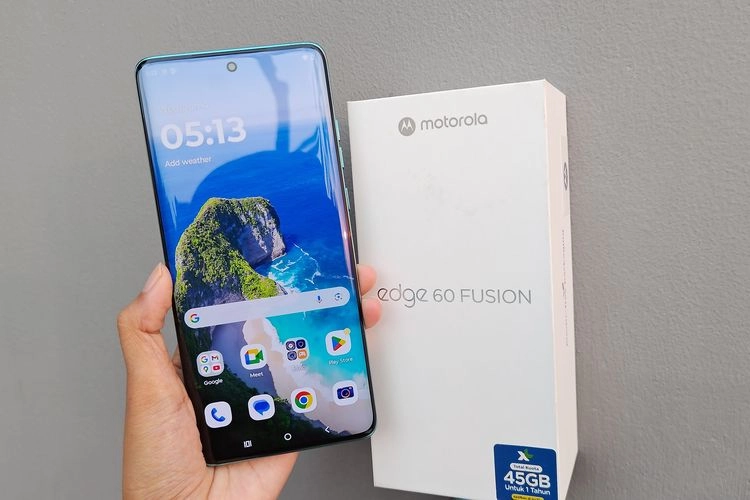 Unboxing Motorola Edge 60 Fusion Indonesia, Isi Kemasan Lengkap Tanpa Plastik