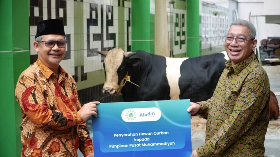 Bank Aladin Syariah Salurkan Hewan Kurban melalui PP Muhammadiyah