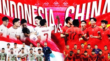 LIVE REPORT: Timnas Indonesia vs China di Kualifikasi Piala Dunia 2026