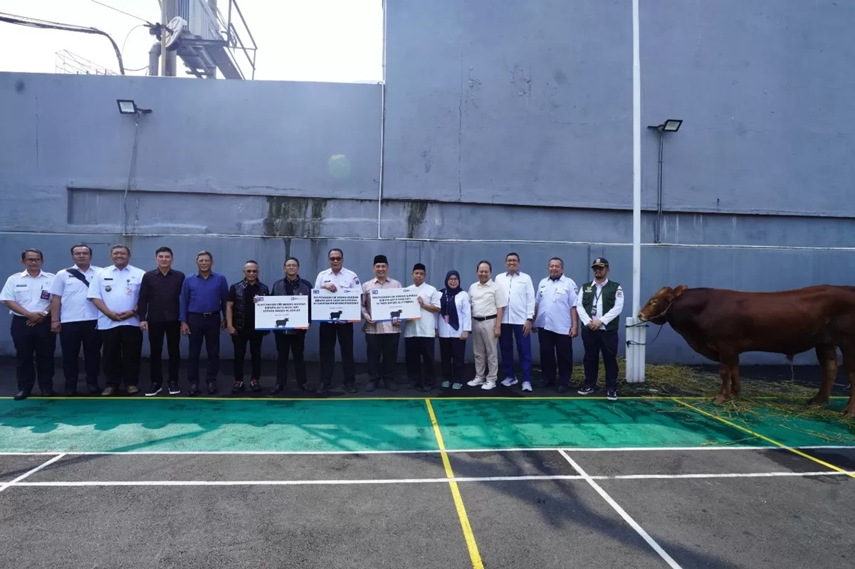 Idul Adha 1446 H, BRI Insurance Sebar Puluhan Ekor Hewan Kurban ke Sejumlah Masjid dan Kantor Cabang Seluruh Indonesia