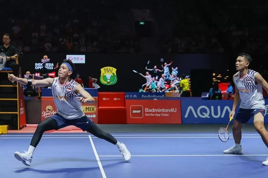 Lolos ke Perempat Final Indonesia Open 2025, Fajar/Rian Waspadai Semangat Juang Wang Chang/Liang Weikeng