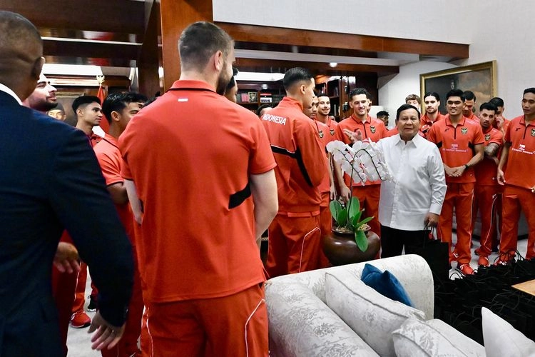 Prabowo Ke Timnas Jelang Lawan Jepang: Jangan Minder, Kita Bangsa Besar!