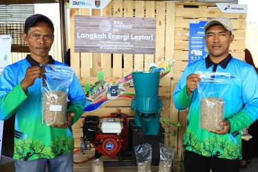 Program Desa Energi Berdikari Pertamina Dorong Petani di Cilacap Naik Kelas