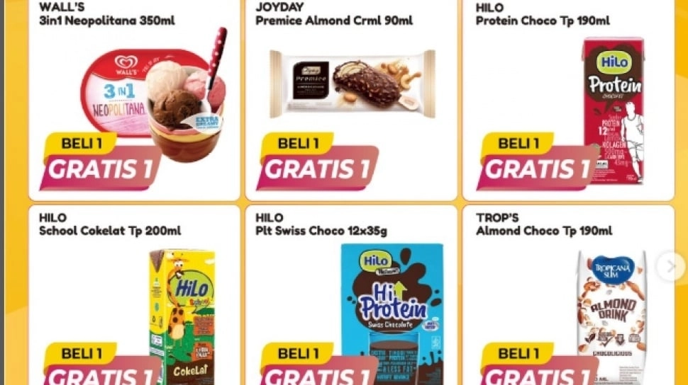 Jangan Sampai Nyesel! Promo Alfamart Hari Ini 6 Juni 2025: Diskonnya Cuma Sehari, Borong Es Krim