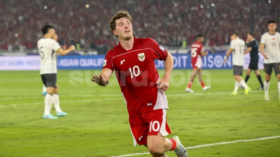 Ole Romeny Man of The Match Timnas Indonesia vs China