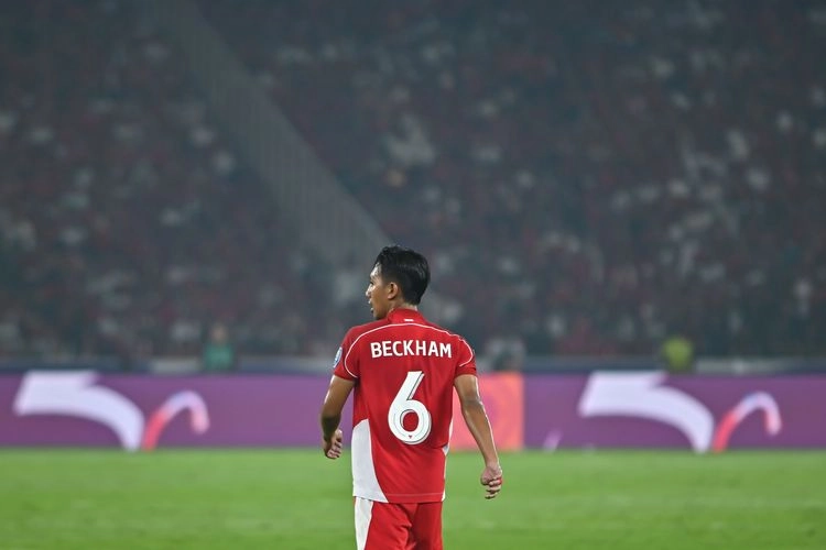 Cerita di Balik Nomor 6 Beckham Putra di Timnas Indonesia