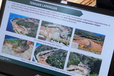 Menteri LP Perlihatkan Foto Tambang di Raja Ampat, Begini Kondisinya