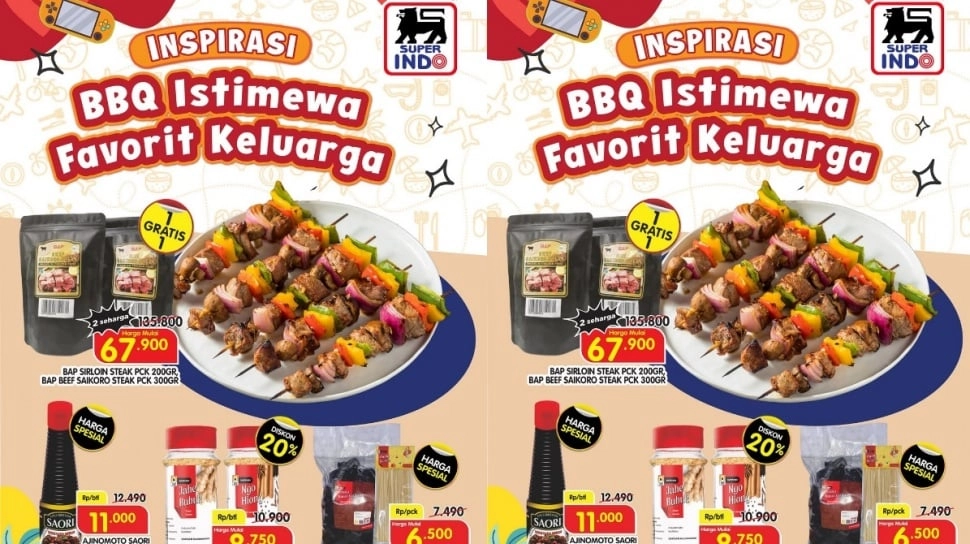 Katalog Promo Superindo Spesial Daging Kurban: Bumbu, Saos, hingga Tusuk Sate Mulai Rp6 Ribuan!