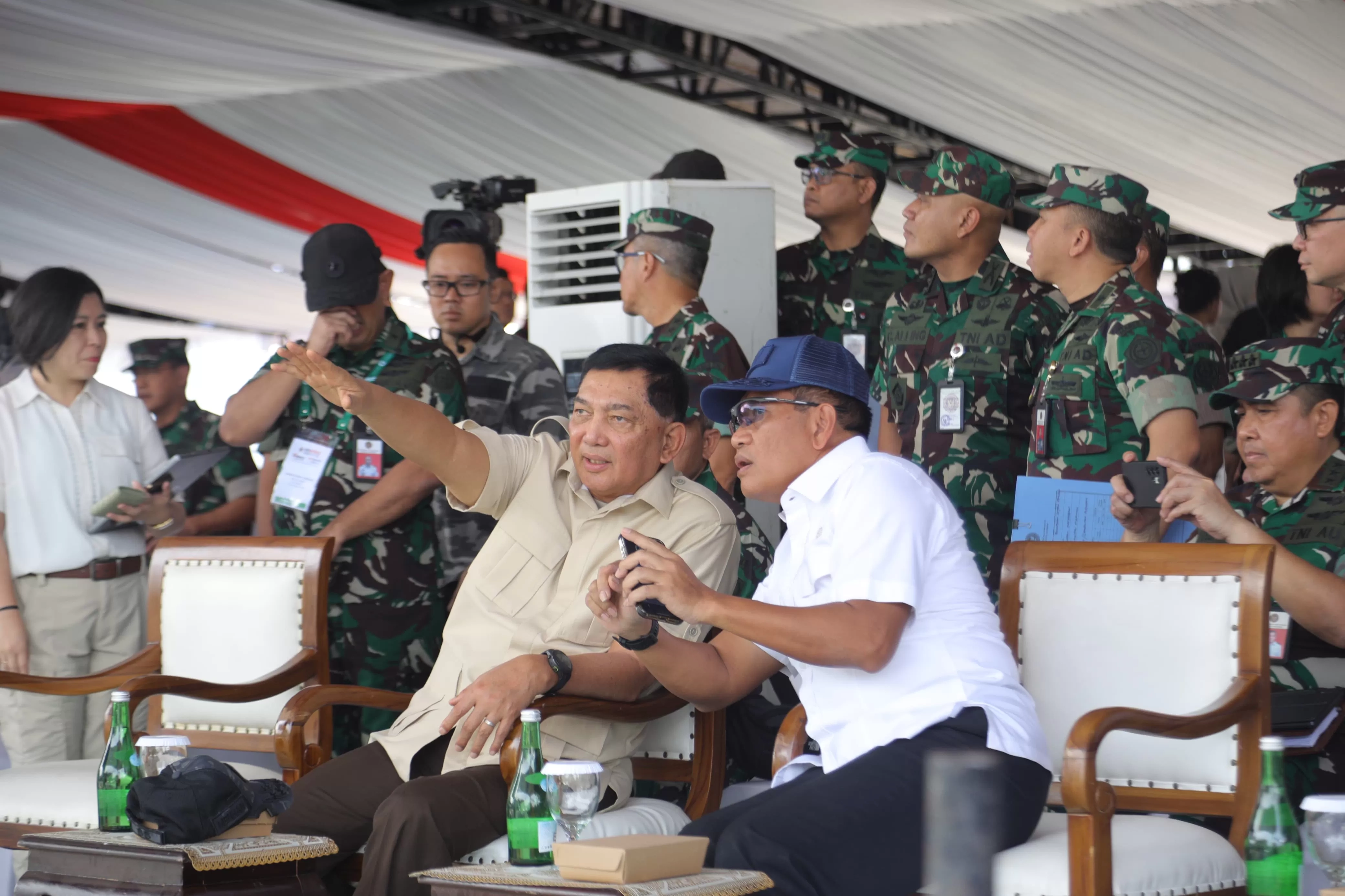 Menhan Sjafrie Sjamsoeddin Turun Tangan Cek Kesiapan Pembukaan Indo Defence yang Bakal Dihadiri oleh Presiden Prabowo Subianto