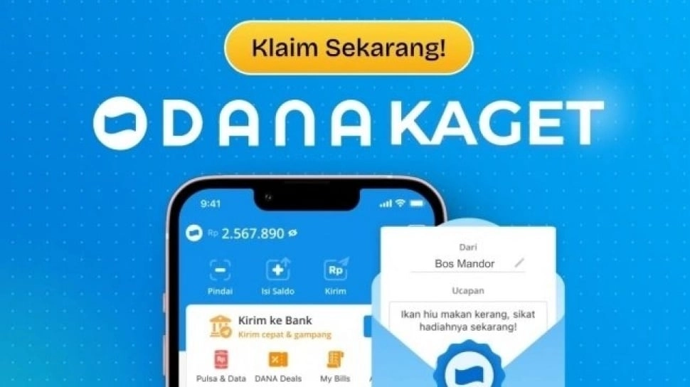 Buruan Klik! Kumpulan Link Saldo DANA Kaget Hari Ini 9 Juni 2025, Siapa Cepat Dia Dapat