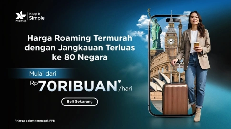 Sambut Liburan Sekolah: XL PRIORITAS Tawarkan Kuota Internet Hingga 300GB & Roaming di 80+ Negara