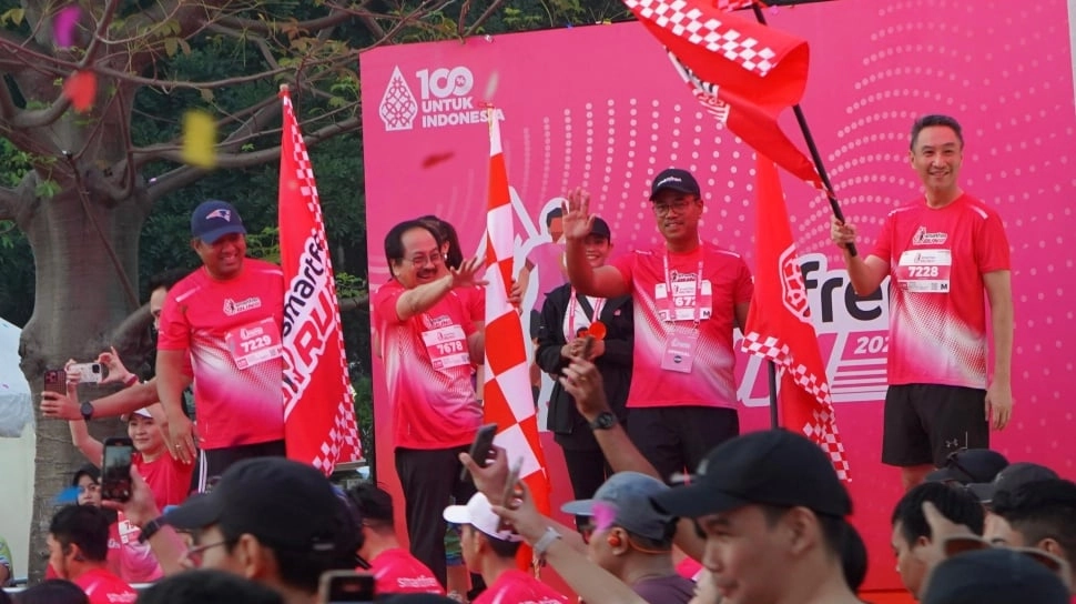 Smartfren Run 2025 Sulap GBK Jadi Festival Budaya dan Gaya Hidup Sehat