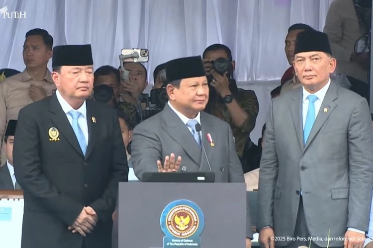 Prabowo Resmi Buka Indo Defence di JIExpo, Didampingi Sjafrie dan Budi Gunawan