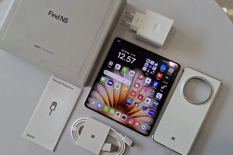 Video: Mencoba Oppo Find N5, HP Lipat Tipis dan Ringan
