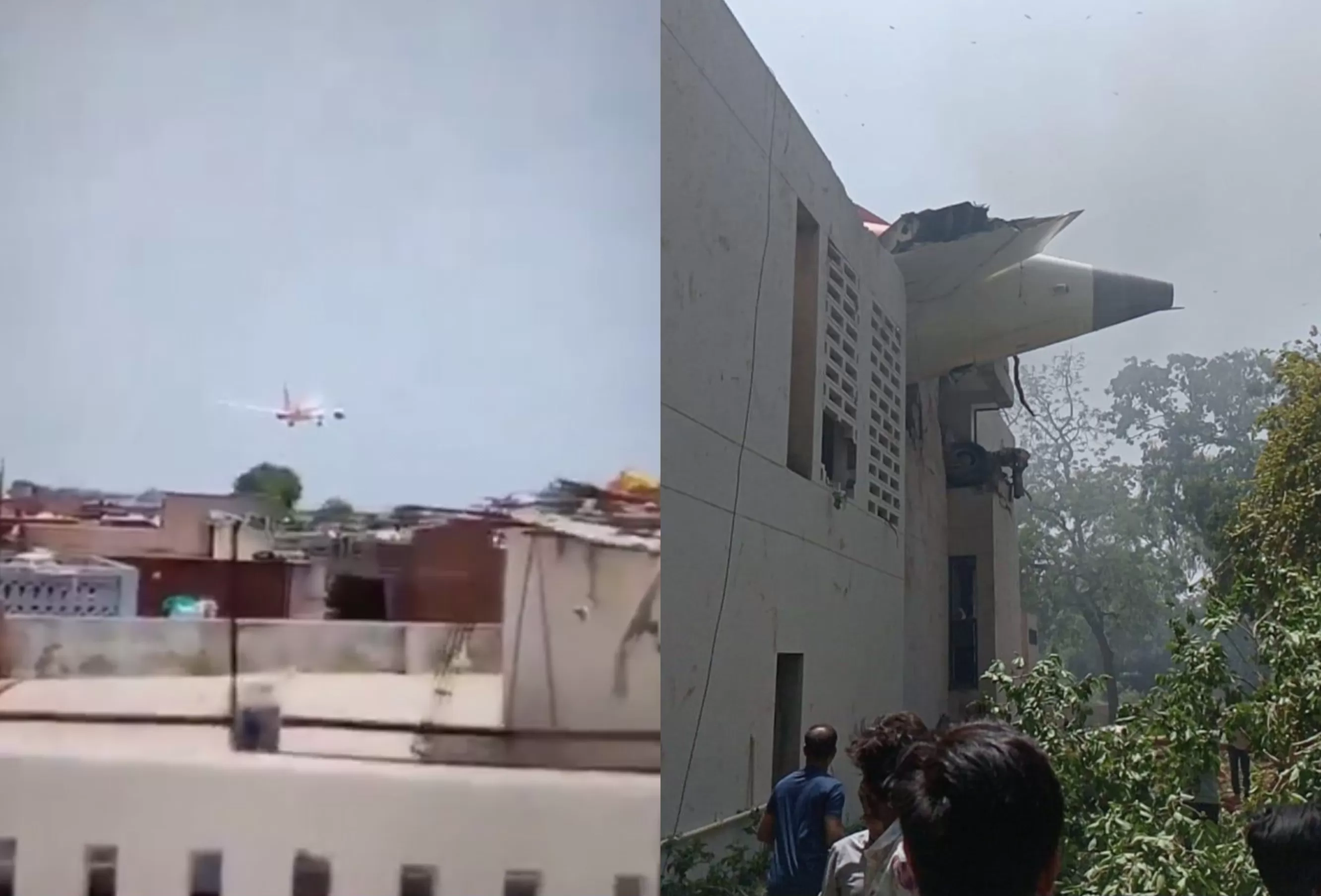 Tragis! Lebih dari 200 Orang Dilaporkan Tewas dalam Tragedi Jatuhnya Pesawat Air India di Ahmedabad India, Termasuk Penghuni Bangunan