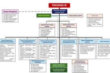 Struktur Badan Penerimaan Negara Disiapkan, Bertanggung Jawab kepada Presiden