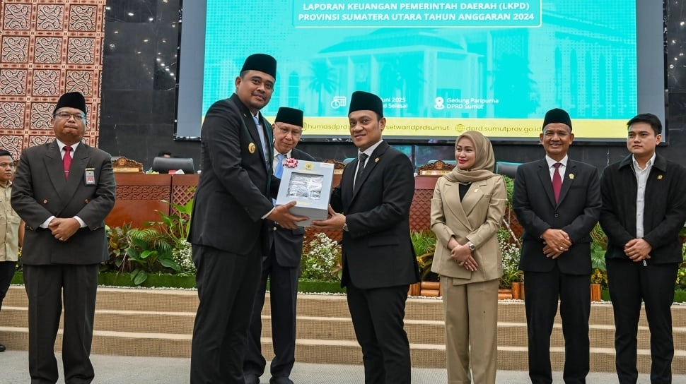 Pemprov Sumut Raih Opini WTP ke-11 Kalinya, Gubernur Bobby Ingatkan OPD Tetap Pertahankan