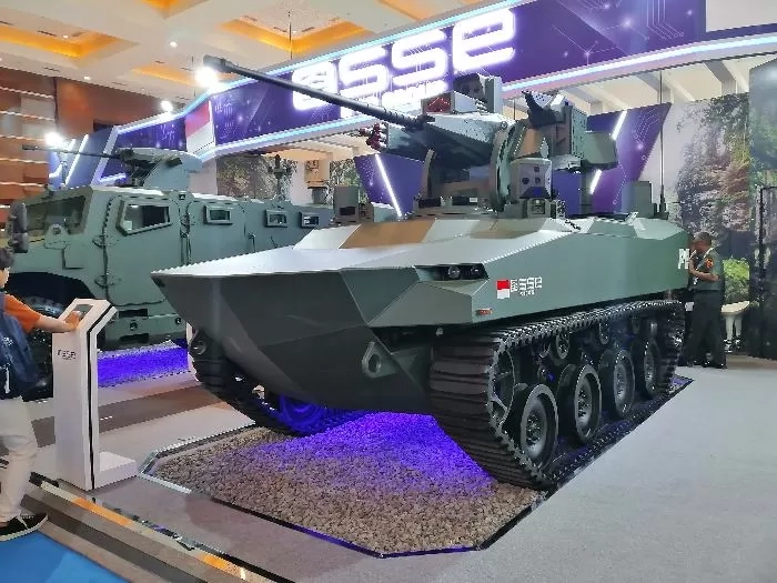 Alutsista Pakai Mesin Hybrid Karya Indonesia Dipamerkan di Indo Defence 2025