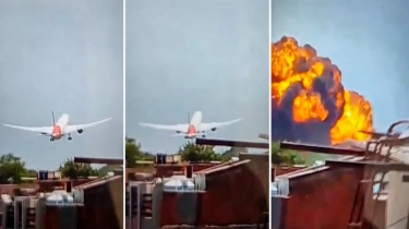 Detik-Detik Maut Air India AI171: Ledakan Setelah Lepas Landas, Ini Dugaan Penyebabnya