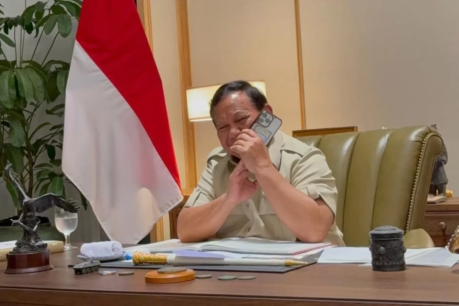 Seskab Teddy Beber Isi Pembicaraan Presiden Prabowo Subianto dengan Donald Trump via Telepon, Bahas Isu Perdamaian Global