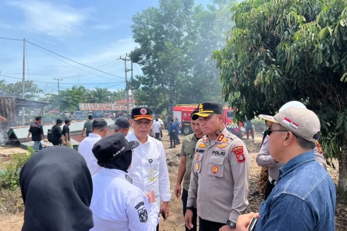 Polres Siak Tetapkan Enam Tersangka Pembakaran Aset Perusahaan