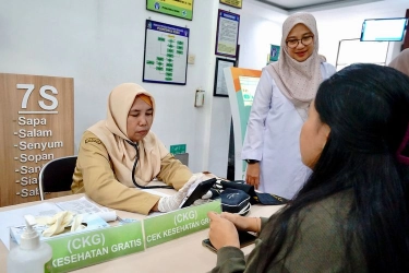 Dari Cek Kesehatan Gratis Ditemukan 50 Persen Perempuan Alami Obesitas Sentral