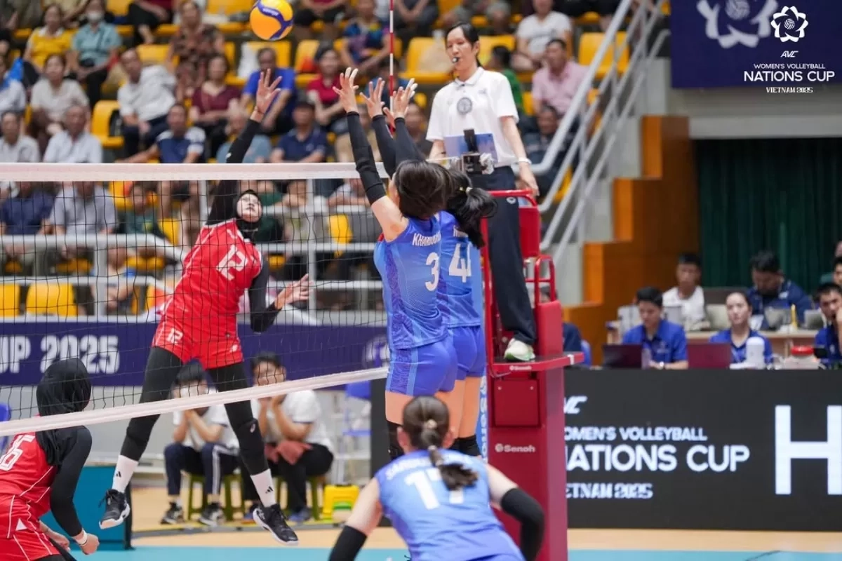 Tutup AVC Nations Cup 2025 di Peringkat Kelima, Timnas Voli Putri Indonesia Masuk 50 Besar Ranking FIVB