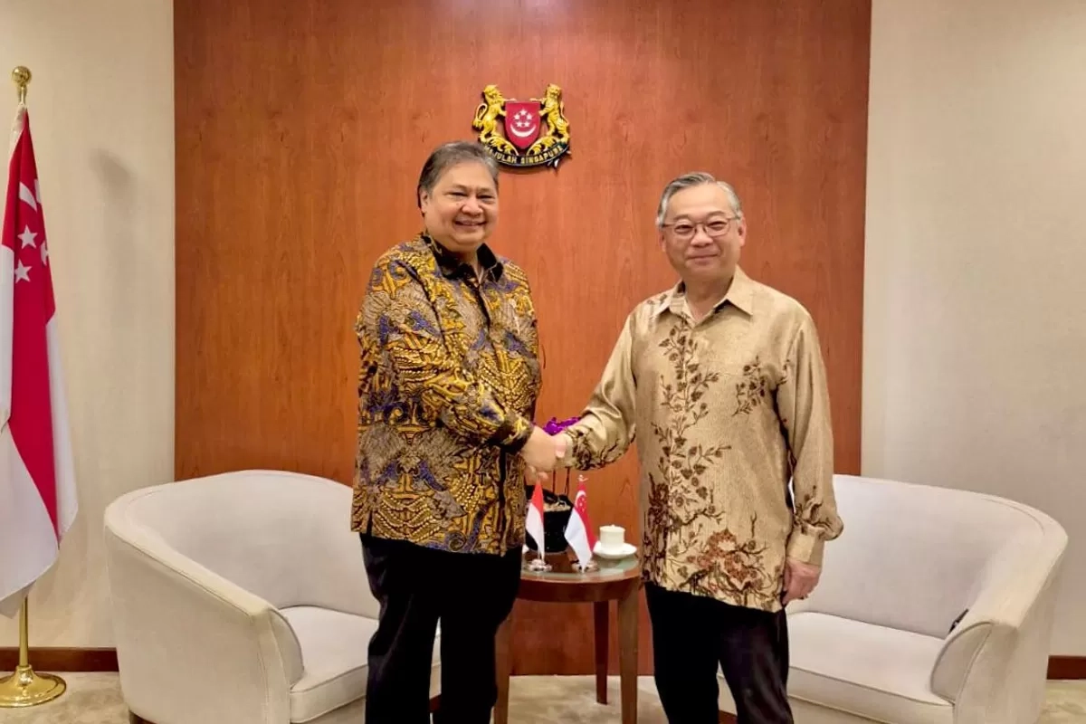 Airlangga Berharap Singapura Meningkatkan Investasinya hingga USD 30-40 Miliar di Indonesia